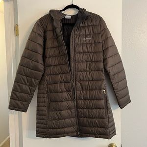 Long puffer jacket